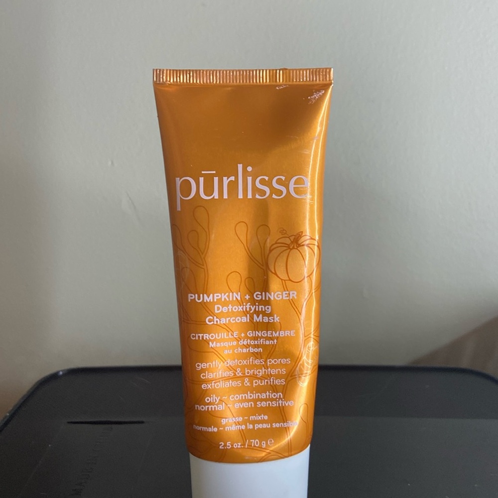 Pease pumpkin plus ginger, detoxifying, charcoal mask